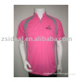 zipper neck cooldry color combination golf shirt